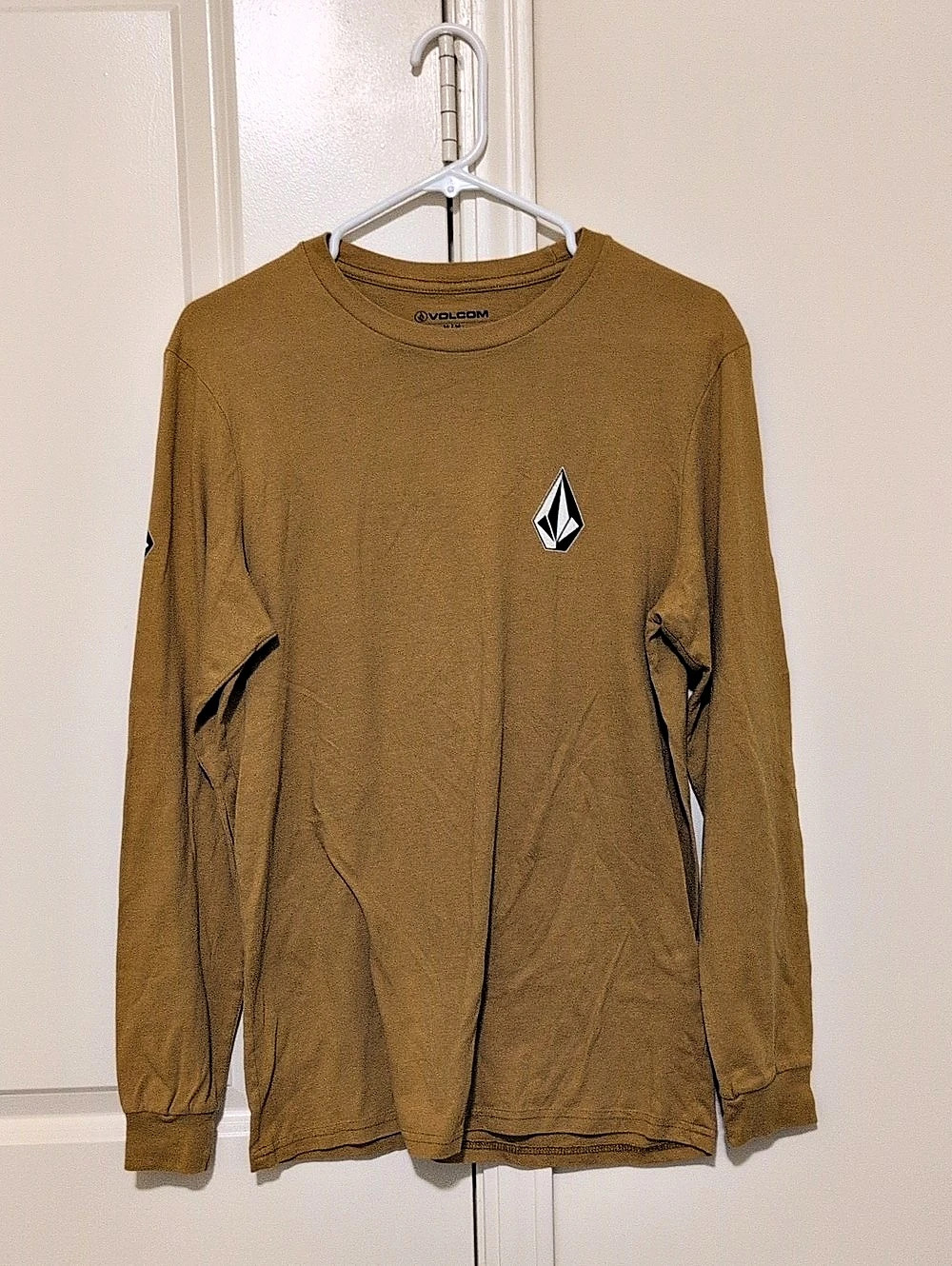 Volcom Iconic Stone Long-Sleeve T-Shirt Mustard Medium